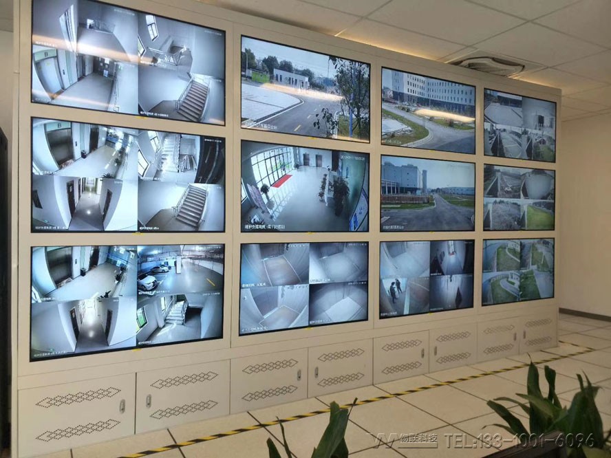 象山区高清视频监控拼接屏安装